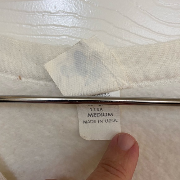 Vintage Defunct Marine World Varsity Button Down Sweater Women’s M MINTY RARE - Picture 6 of 7